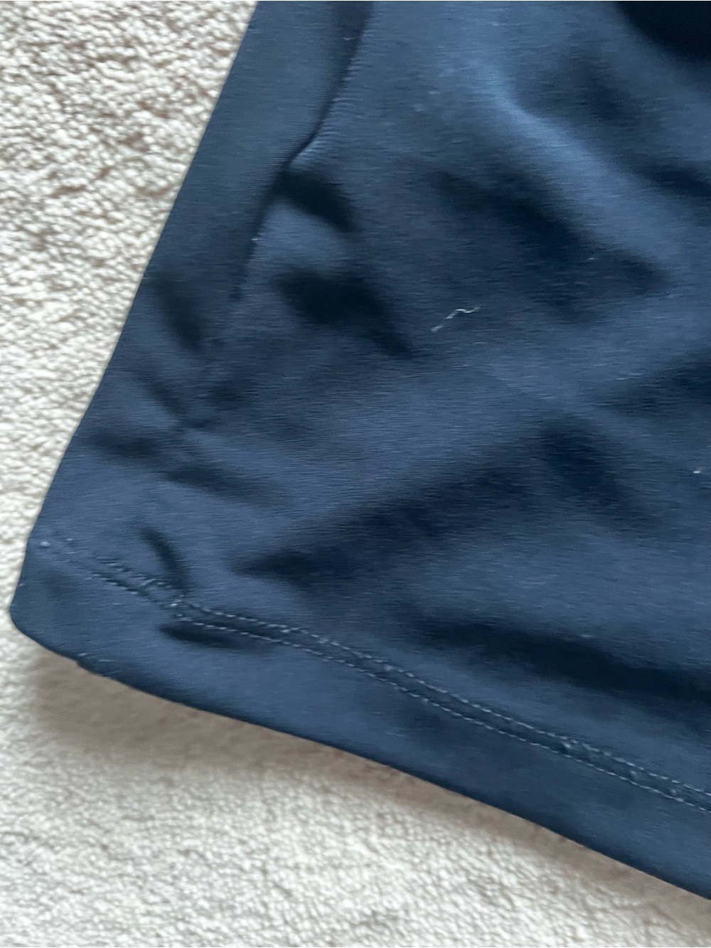 Cleo Navy Blue Office Summer V-Neck Sleeveless Fully Lined Tank-XL - Picture 7 of 11